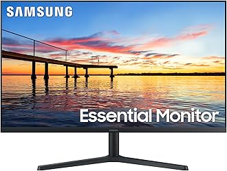 32-Inch Flat Computer Monitor, 75Hz, Borderless Display, AMD FreeSync, Game Mode, Advanced Eye Care, HDMI and DisplayPort, LS32B304NWNXGO, 2024
