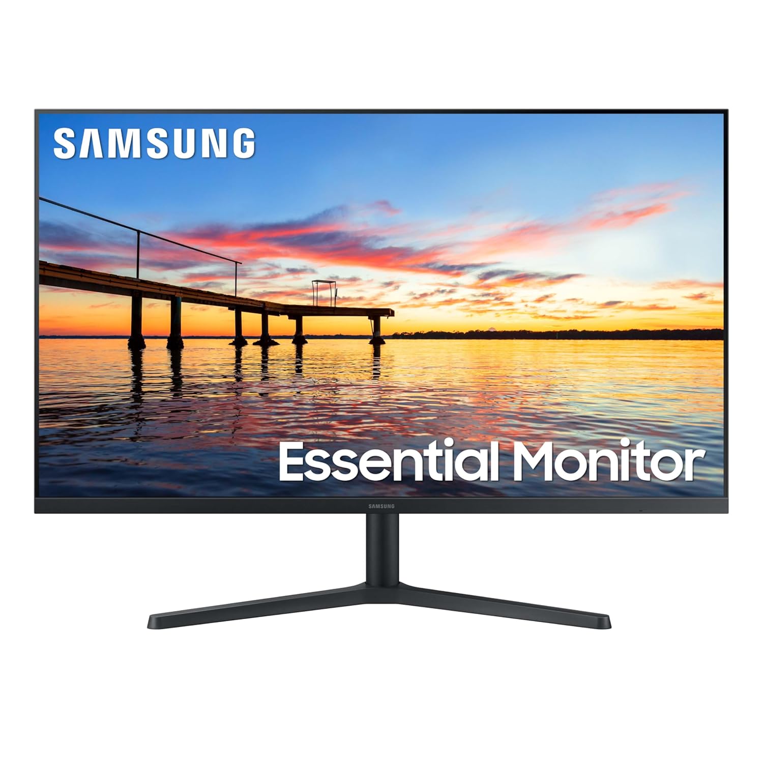 Samsung 32-Inch Flat Computer Monitor 75Hz Borderless Display AMD FreeSync Game Mode Advanced Eye Care HDMI and DisplayPort