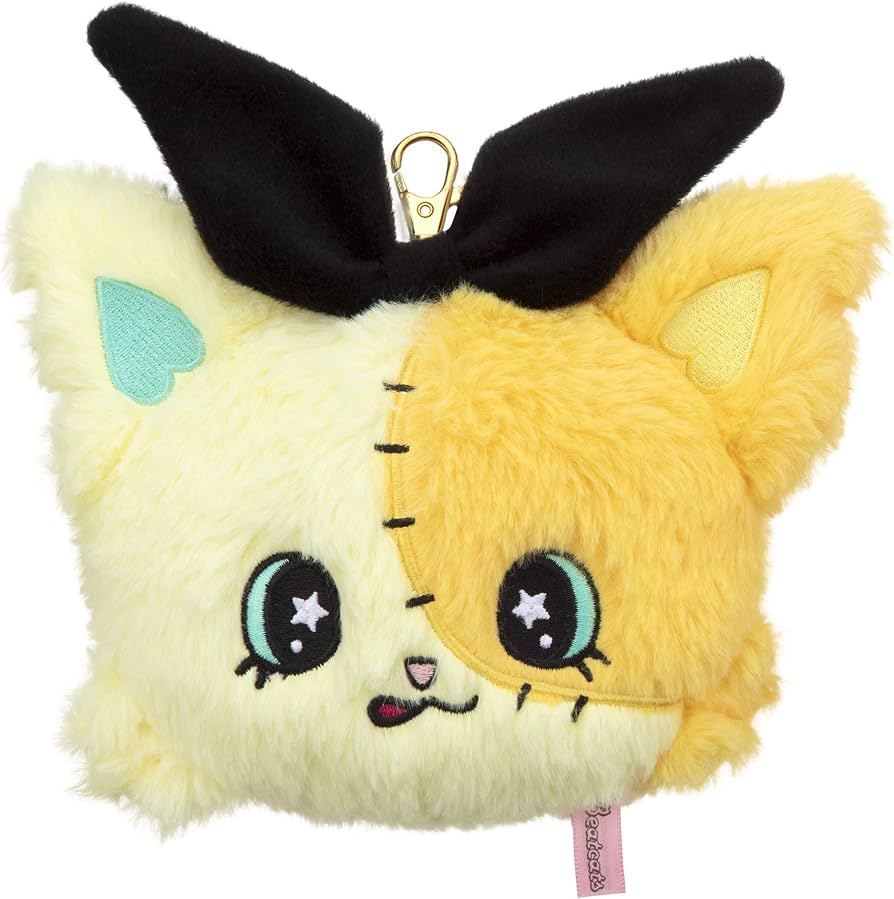 Amazon | Beatcats ぬいぐるみリールパスケース リコ | バッグ・財布