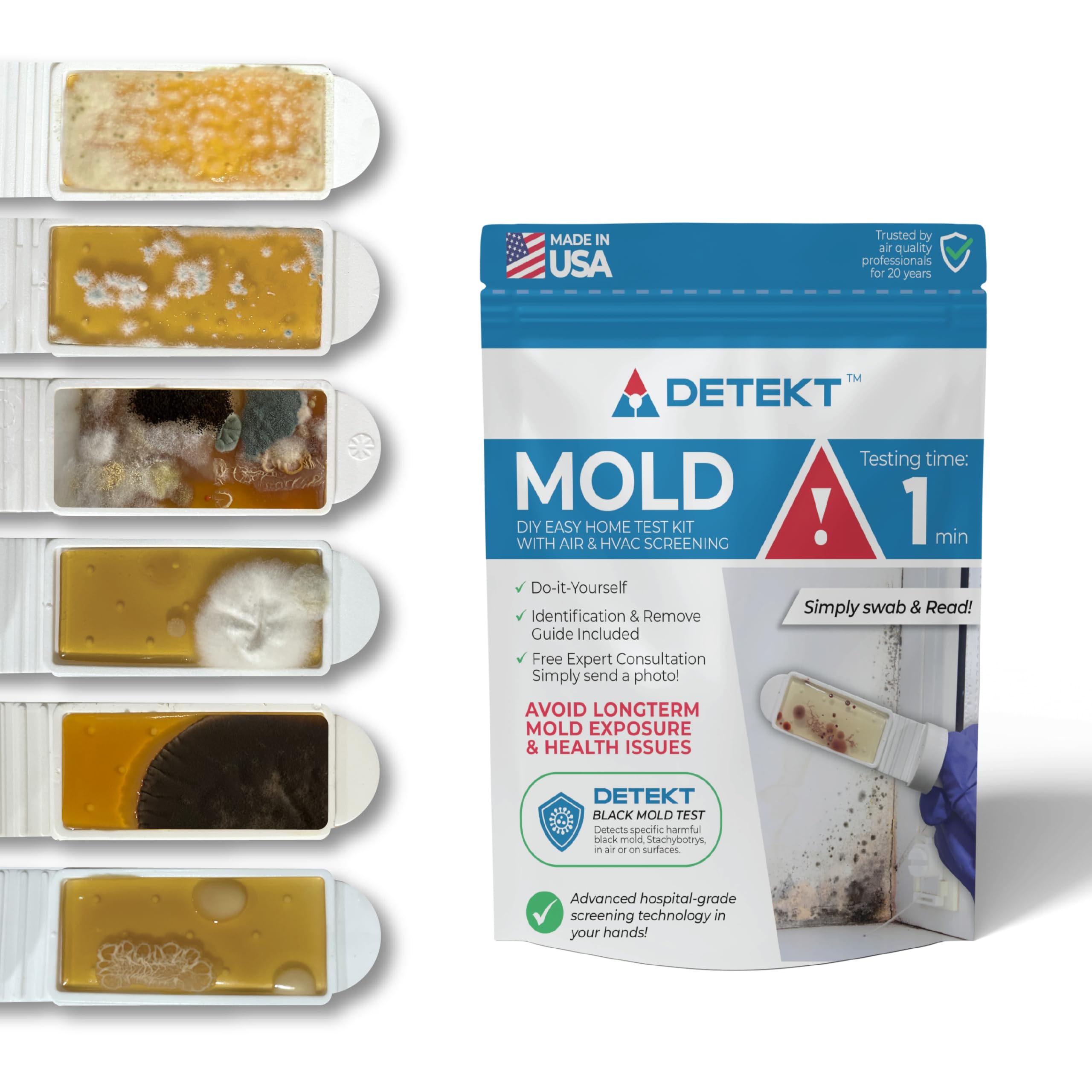 Detekt Indoor Air Quality Test Kit