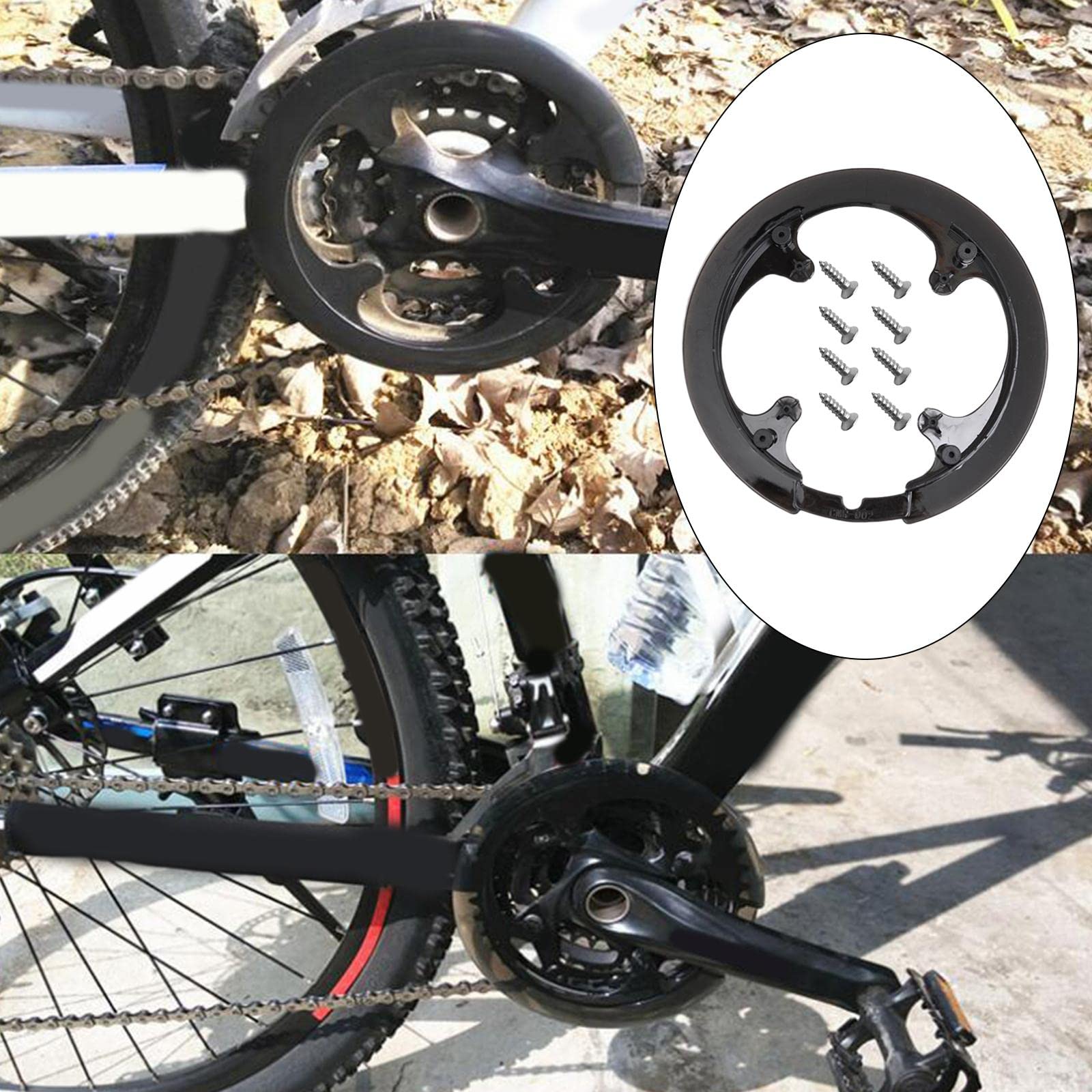 Amazon | Almencla チェーンリング カバー 自転車クランク