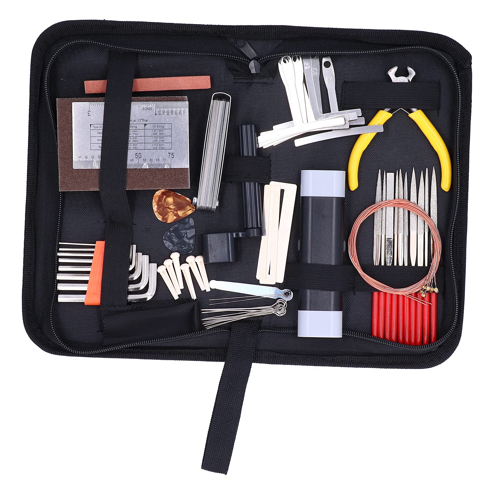 Strumenti di Riparazione per Chitarra Kit di Strumenti per Avvolgitore di Corde per Chitarra Accessori Completi per Chitarra Kit di Riparazione e Manutenzione per Avvolgitore di