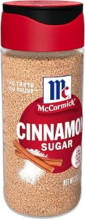 McCormick Cinnamon Sugar 3.62 oz - Rich Warm Blend for Toast, Cookies, French Toast & Fruit Desserts