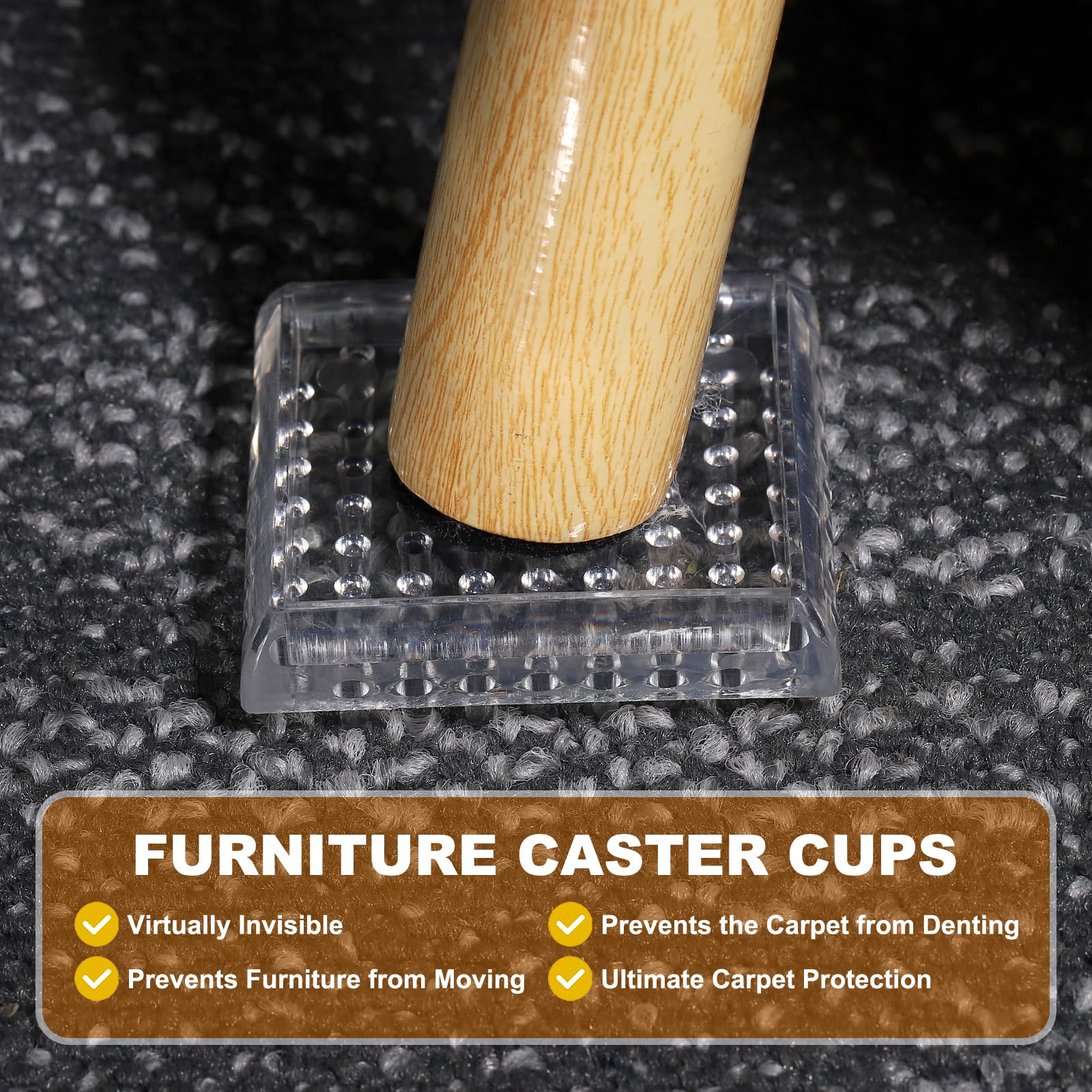 PATIKIL Square Spike Carpet Protector - Image 4
