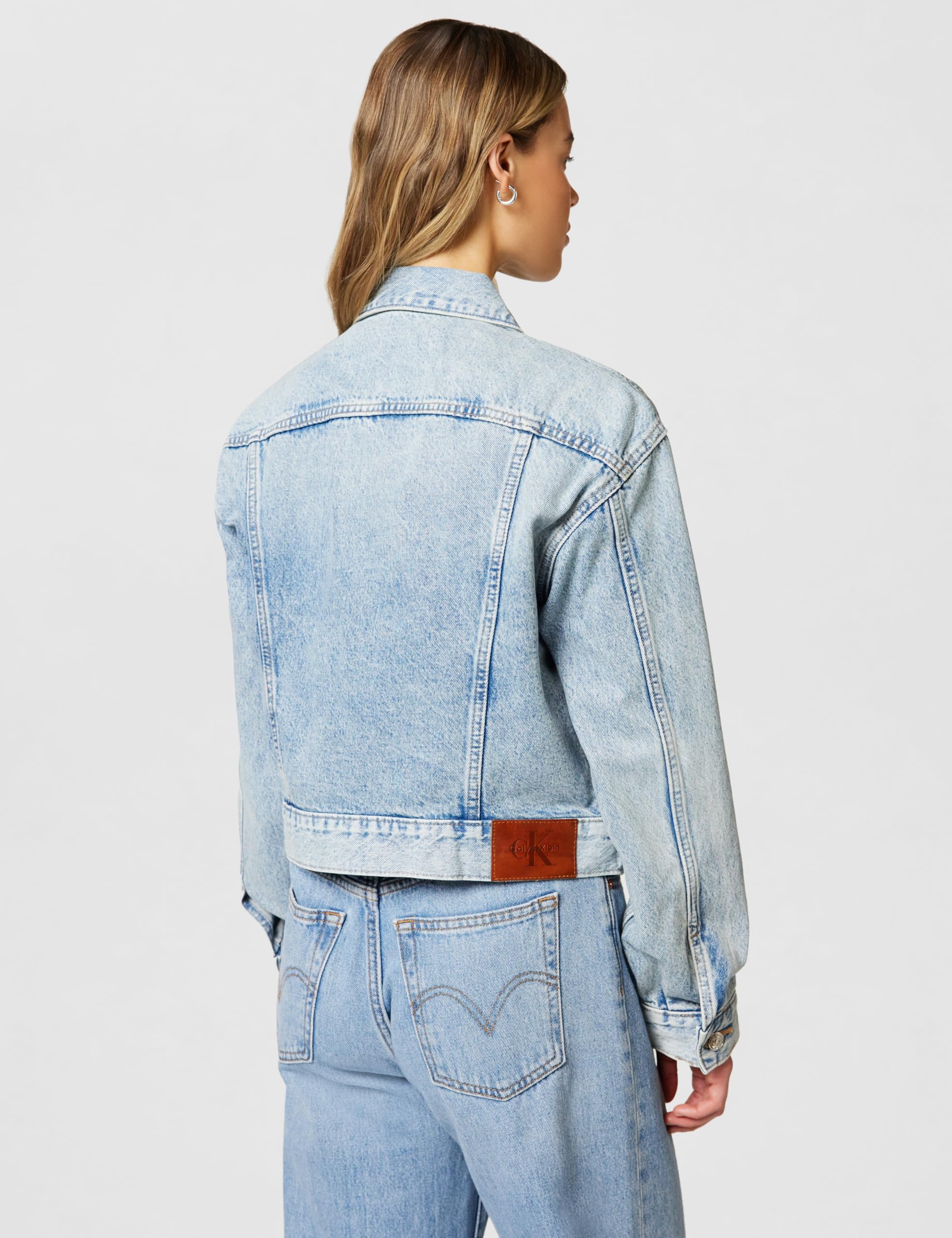 Calvin Klein Damen 90s Trucker Lafayette Lv047c791g Jacken