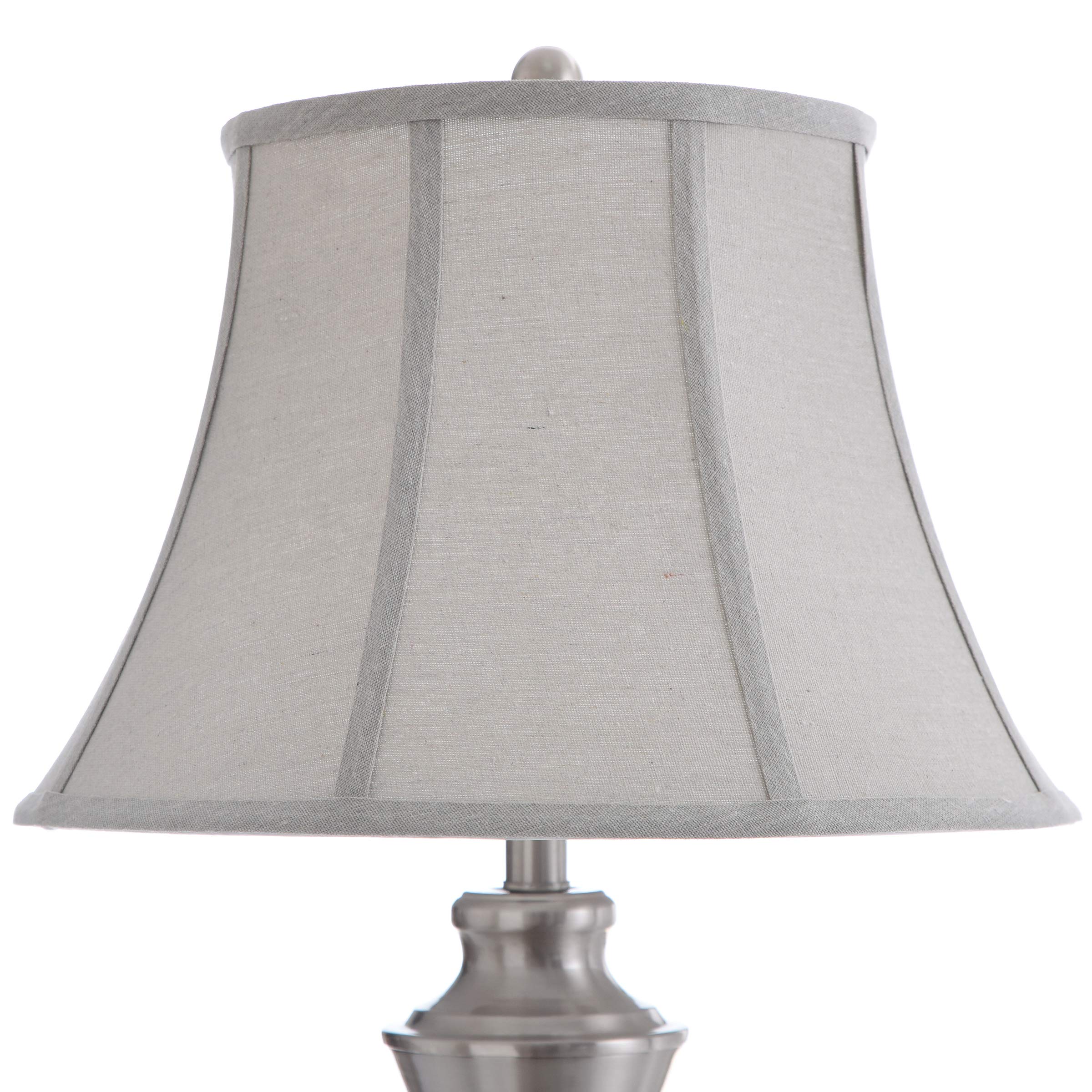 Collective Design L8018ADSAM, Brushed Nickel Finish, Geneva Taupe