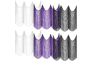 ZeeDix Black and Purple Halloween Decorations