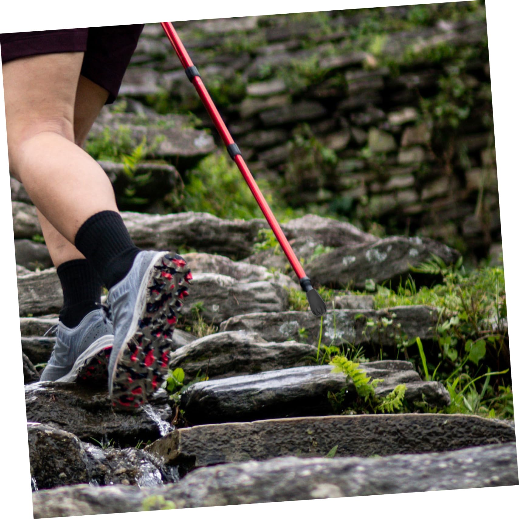 BESPORTBLE Almohadillas para Bastones De Trekking Accesorios para Bastones De Senderismo Muleta Bandeja De Andador para Andador Plegable Accesorios De Caña Bastón Caucho