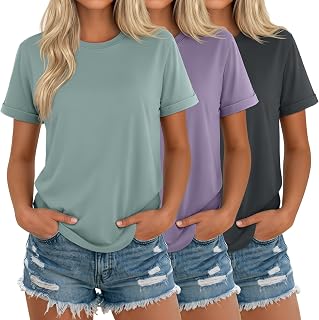 3 Pack Womens Short Sleeve 2026 T-Shirt
