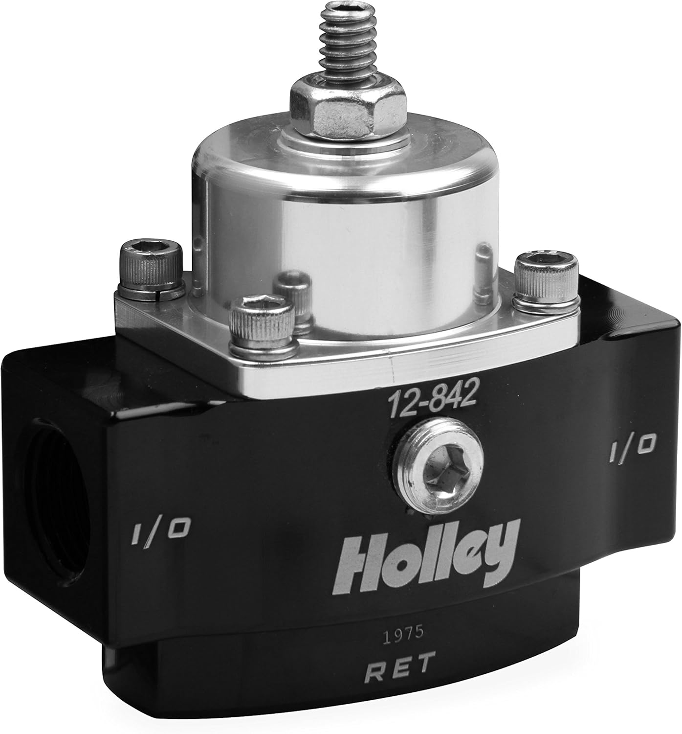 Holley 12-842 HP Billet Carbureted by Pass w/Idle Bleed Fuel Pressure Regulator