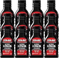 Vista 17 de STA-BIL Aceite Totalmente Sintético de 2 Ciclos - Con Estabilizador de Combustible Para Hasta 12 Meses de Protección - 1 Galón Multi-Mezcla