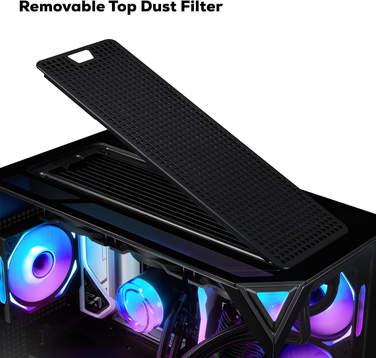 iBUYPOWER Element Pro Black Gaming PC Desktop Computer AMD Ryzen 7 9800X3D CPU, AMD Radeon RX 9060XT 8GB GPU, 32GB DDR5 RGB 5200MHz RAM, 2TB NVMe SSD, Windows 11 Home, Keyboard, Mouse - EPBA7R96XT01