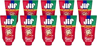 Jif Squeeze Creamy Peanut Butter, 13 Ounces (Pack of 10), Smooth, Creamy...
