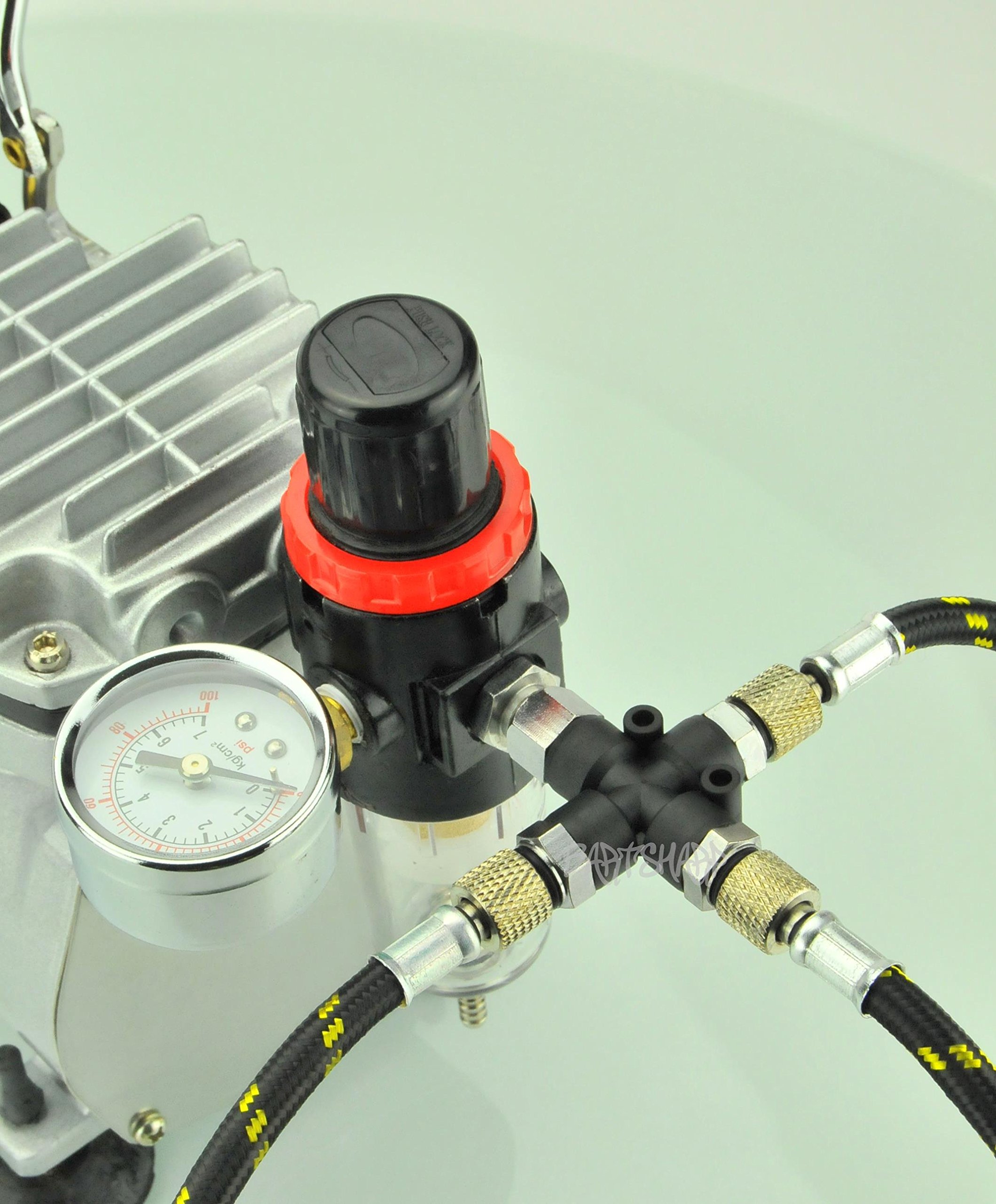 Air Brush 3 Way Air Splitter Airbrush Connector 1