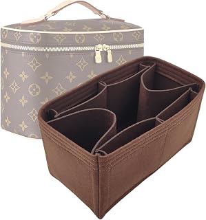 Nice BB organizer,Nice BB insert,Purse insert organizer.(Brown, BB)