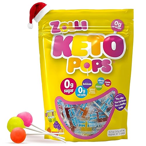 Vista 71 de Zollipops Clean Teeth - Paletas, sabor durazno, 3.1 onzas