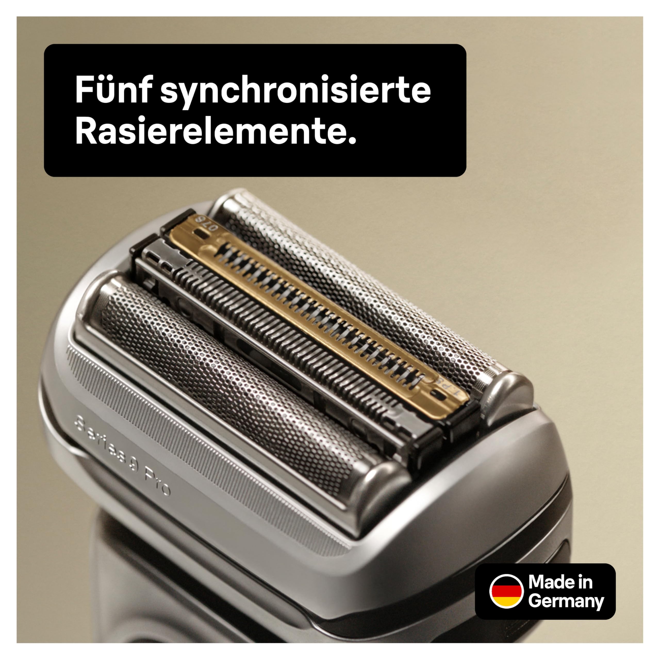 Braun Series 9 Pro Premium Rasierer Herren, Scherkopf, Elektrorasierer & Trimmer, Ladestation, Laufzeit, für 1-, 3- und 7-Tage-Bart, 9417s, silber