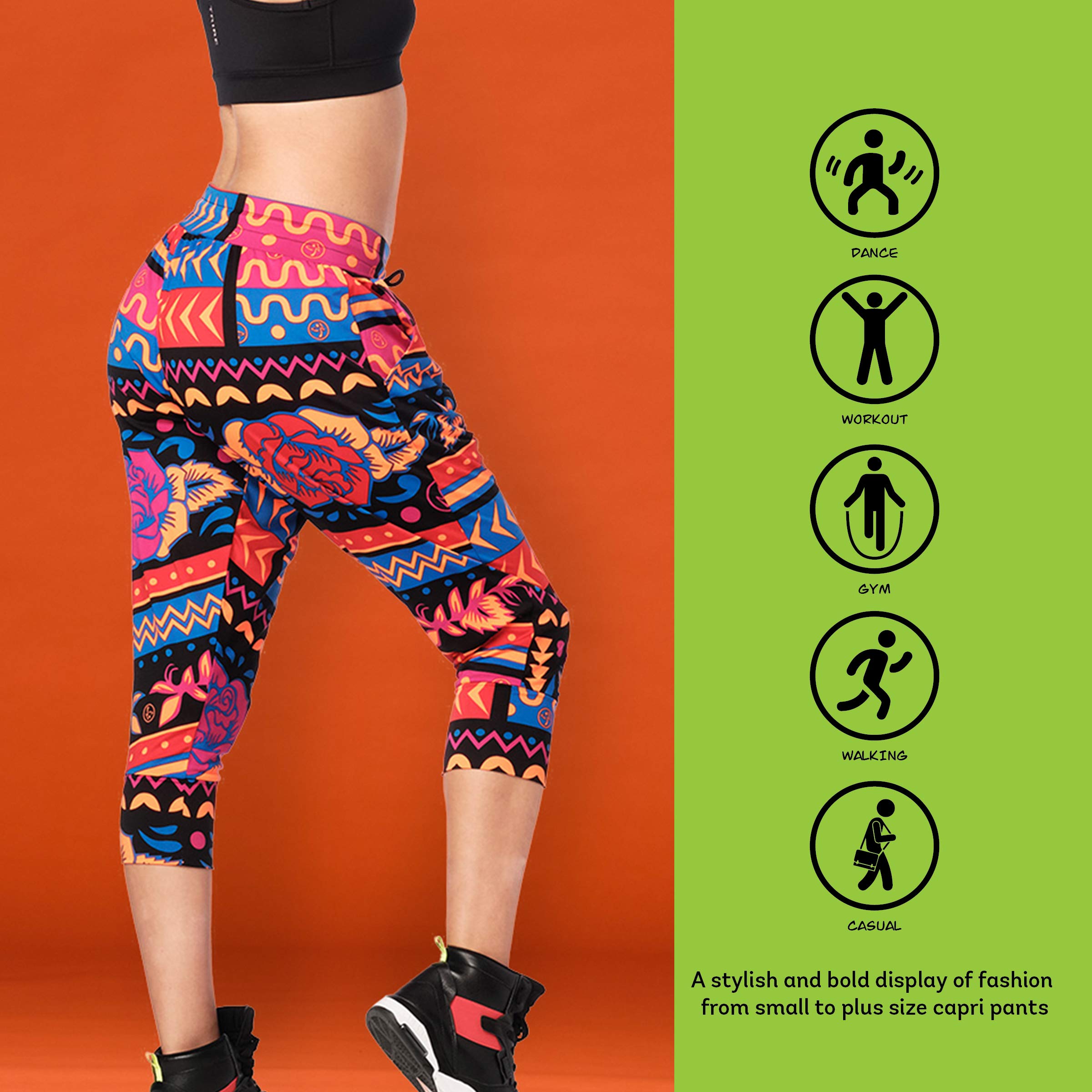 Zumba Zumba Fitness Aktiv Weicher Stoff Haremshose Damen Stilvoll Workout Hippie Hose - Shorty Kobiety