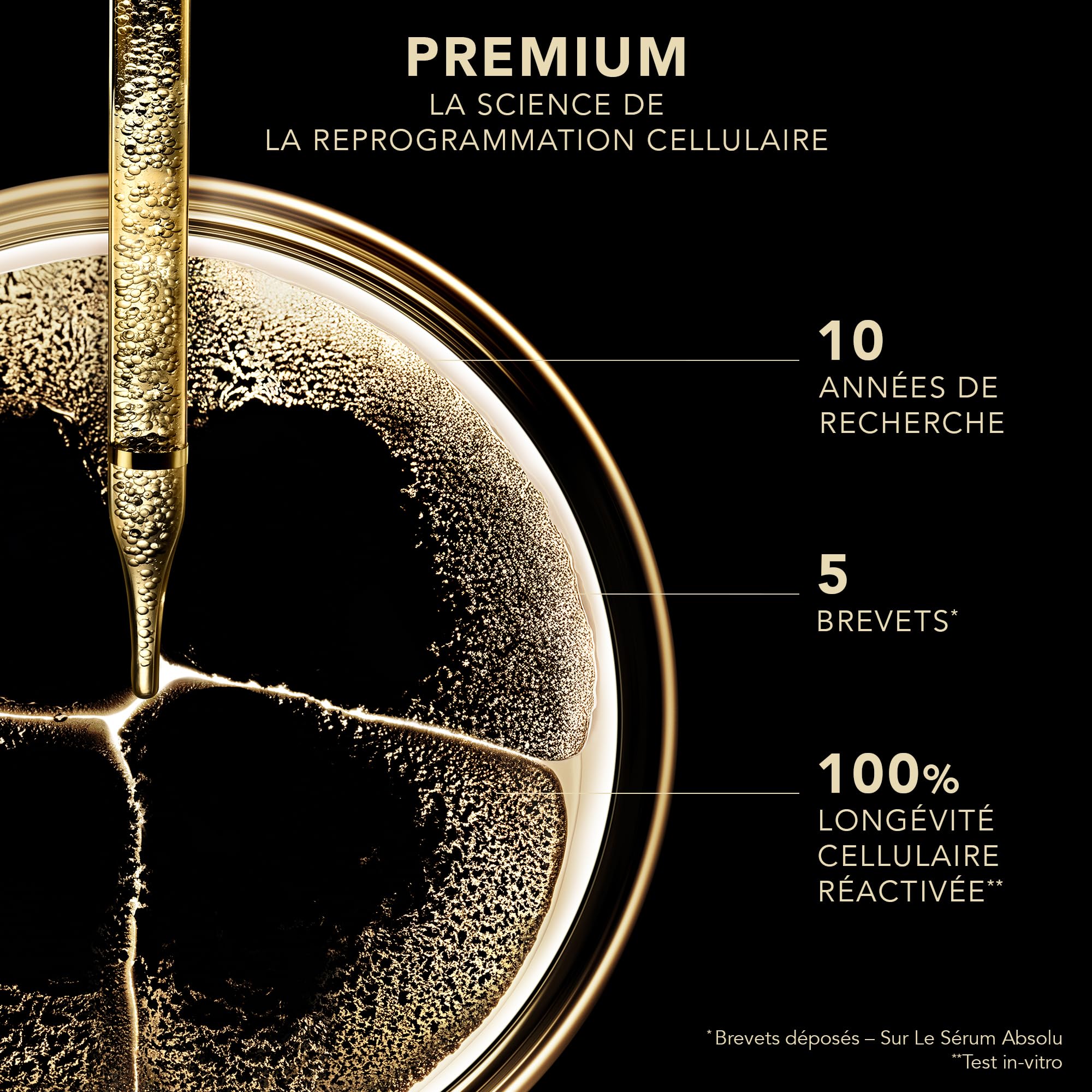 Lierac Premium Das Absolute Anti-Aging Serum 30 ml Korrigiert 9 Anzeichen der Hautalterung wie Falten Pigmentflecken Festigkeitsverlust Gesichtsserum für Ausstrahlung Feuchtigkeit Alle Hauttypen.