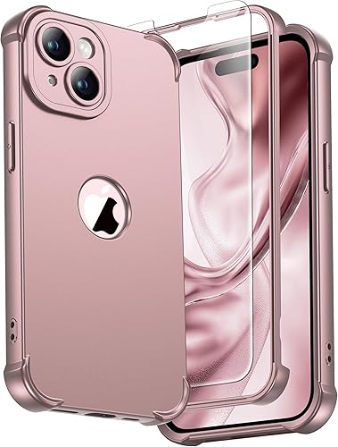 Miniatura 79 de ORETECH Funda para iPhone 13, con [2 protectores de pantalla] [prueba de caídas de grado militar de 15 pies] [protección de cámara] cuerpo completo