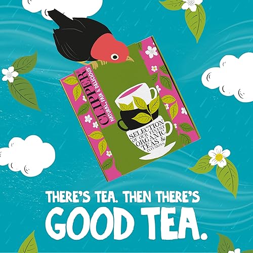 Miniatura 5 de Clipper Tea - Selección/muestra de té orgánico de hierbas y verde, caja de regalo, orgánica, ecológica, cuidado personal, comercio justo. Bolsas de