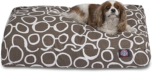 Miniatura 12 de Majestic Pet Cama rectangular pequeña para mascotas Fusion Yellow Negro -,Moca,marino,Amarillo