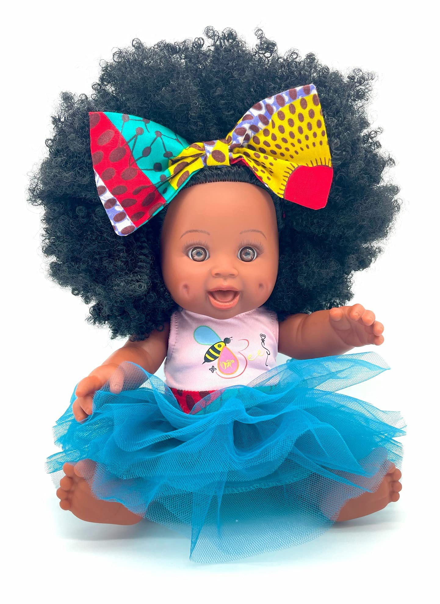 Buy Orijin Bees Fro Zizzy Bee Black Baby Doll, African Doll, African