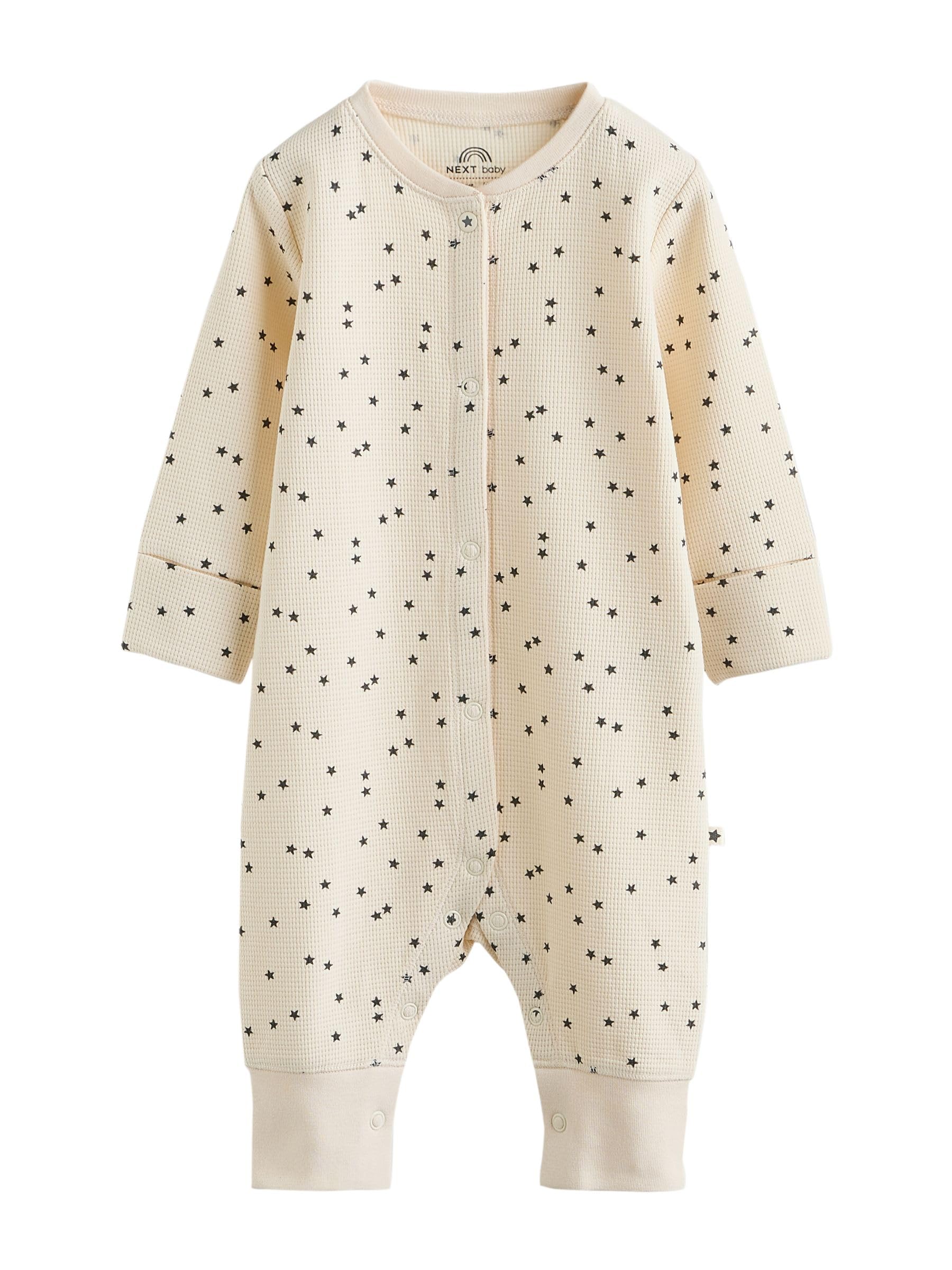 NEXT Bambini Confezione da 3 Tutine Bebè | Neonato, Standard, Mid Rise, Button