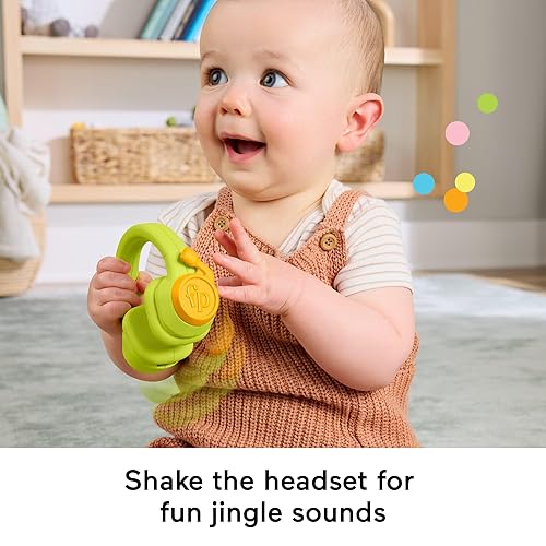 Miniatura 4 de Fisher-Price Juguetes para Recién Nacidos Level-Up Little Gamer Set de Regalo, Sonajero para Bebé Mordedor y Actividades Crinkle para Infantes de 3+