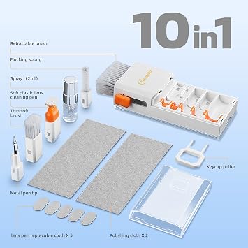 Keyboard Cleaner Keyboard Cleaning Kit White 2Pack