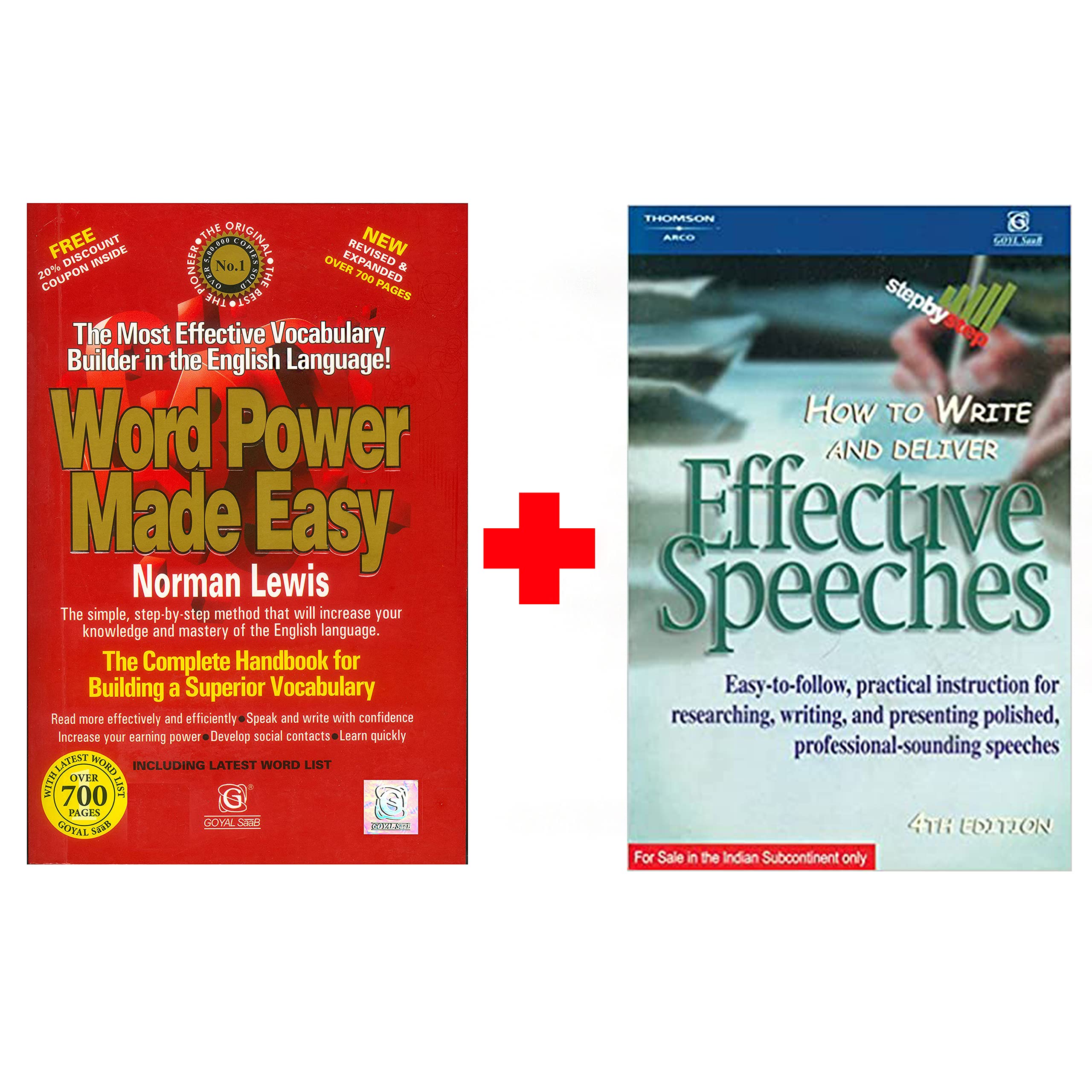 Word Power Made Easy + How to Write & Deliver Effective Speeches (Set Of 2 Books)