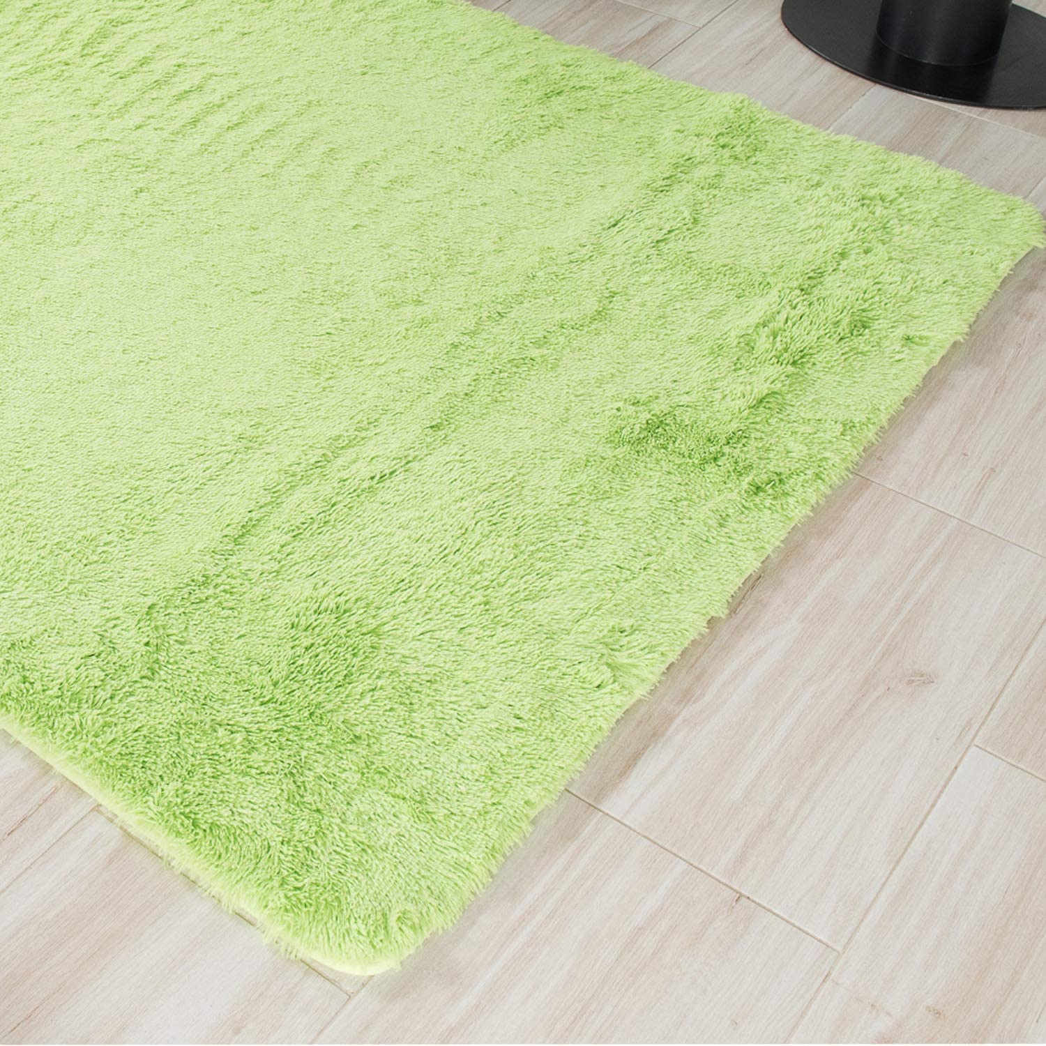 Carpeto Rugs Alfombra Moderna de Salón Grande de Pelo Largo - Alfombras de Habitación de Matrimonio, Dormitorio y Comedor - Alfombras de Salón Modernas - Verde - 200 x 300 cm