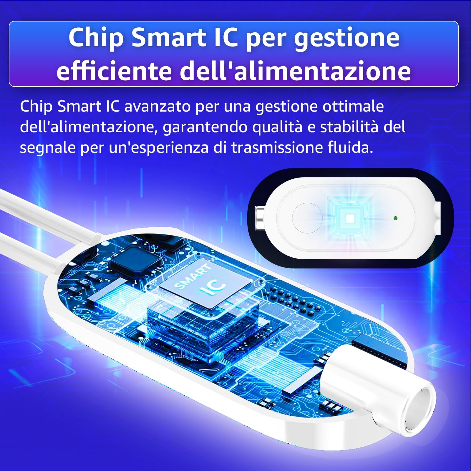 Amplificatore Antenna TV 2025 – Signal Booster Digitale HD da 24dB per Antenna Interna, Risolve Canali Pixelati, Supporta Smart TV HD VHF/UHF (Bianca) Signal Booster