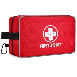 330 Piece First Aid Kit Premium Waterproof Compact Trauma Medical Kits for Any Emergencies Ideal for Home Car
