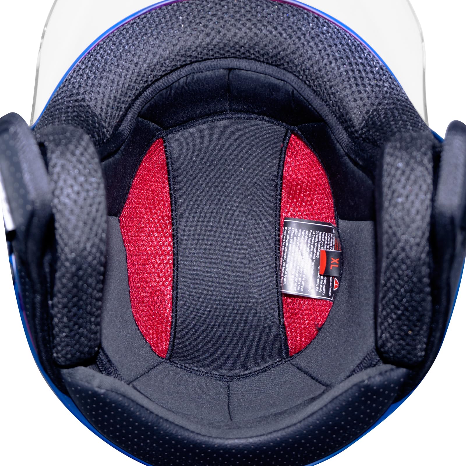 SKA-P Casque Open Face Young, 2MHA POD Mono Bleu Mat, YC (49-50cm)
