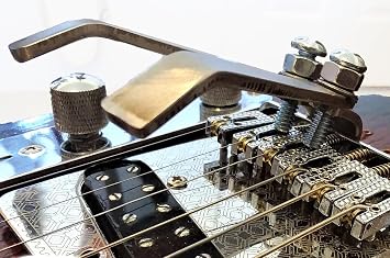 Re-LapZ B-Bender Kit Double - No-Drilling After-Market String Bender for Lap Steel & Top-Load Electric Guitars