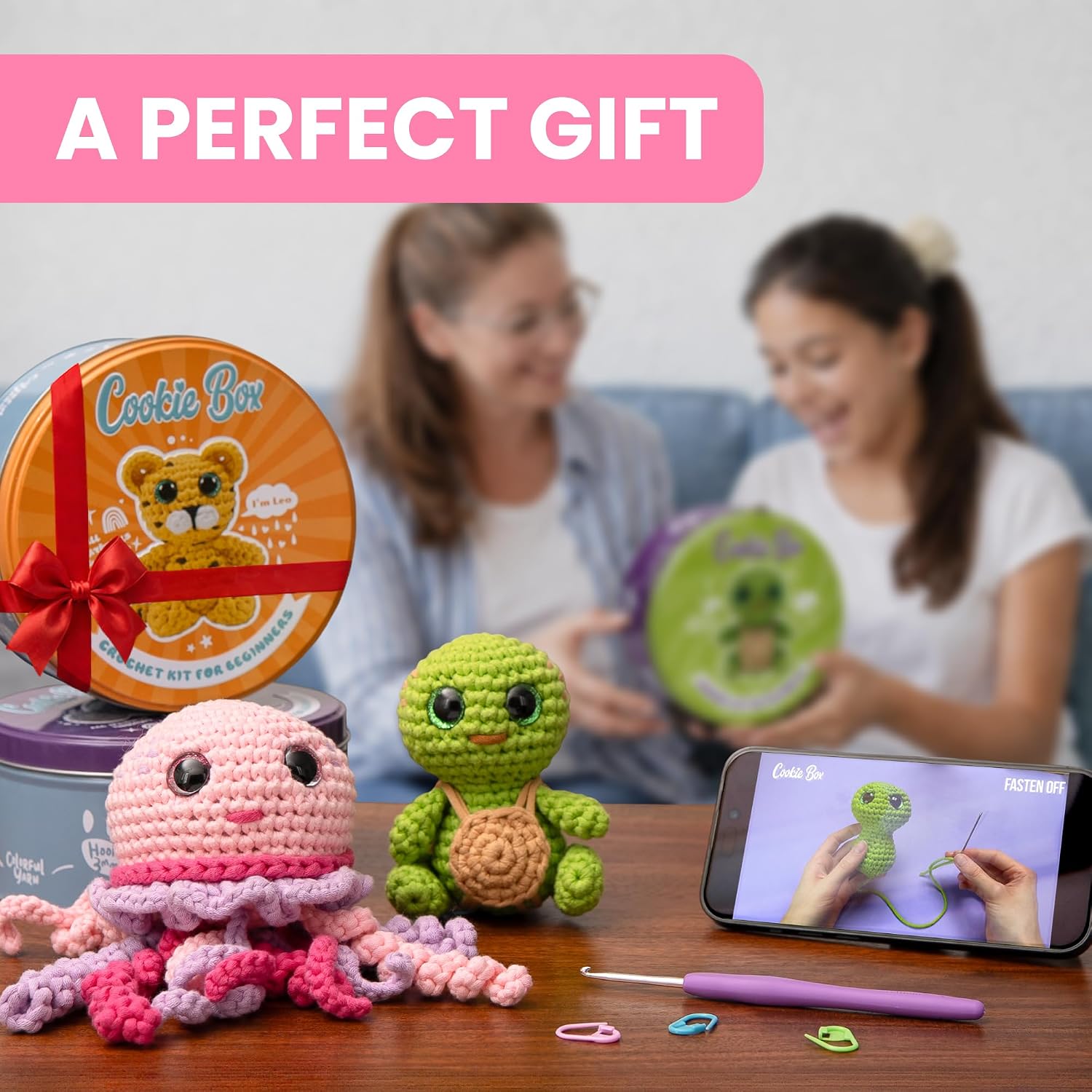  Crochet Kit for Beginners, Bunny Lola thumbnail