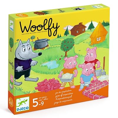 Djeco Woolfy, Jeu de société coopératif, 5 à 9 Ans
