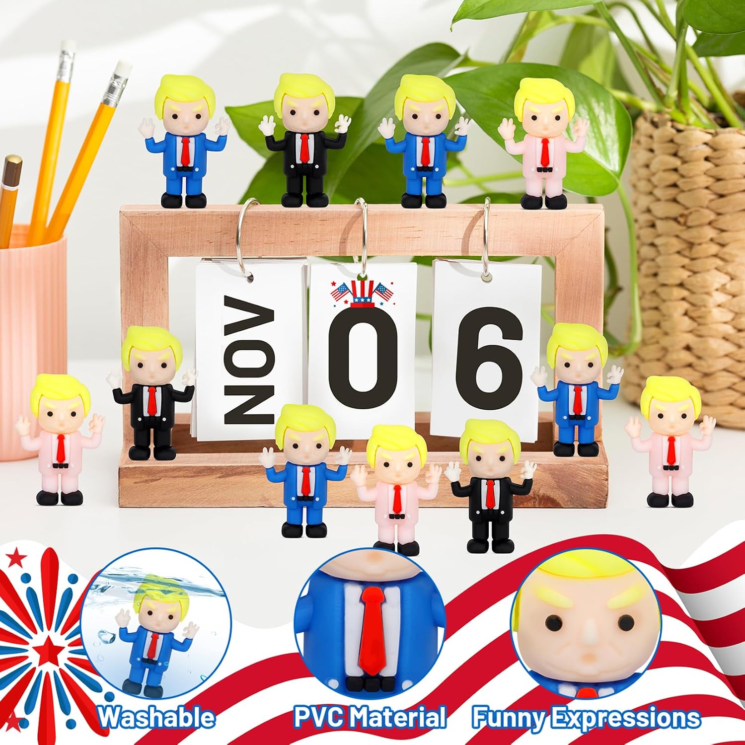 30 Pcs Mini Figurines in Bulk,2026 Mini Little People Toys Figure image 3