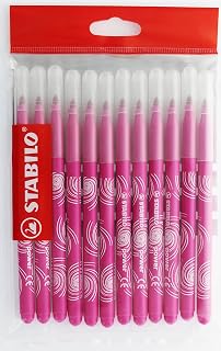 STABILO Power - Rotulador para colorear (12 rotuladores de punta media, 12 unidades), color rosa