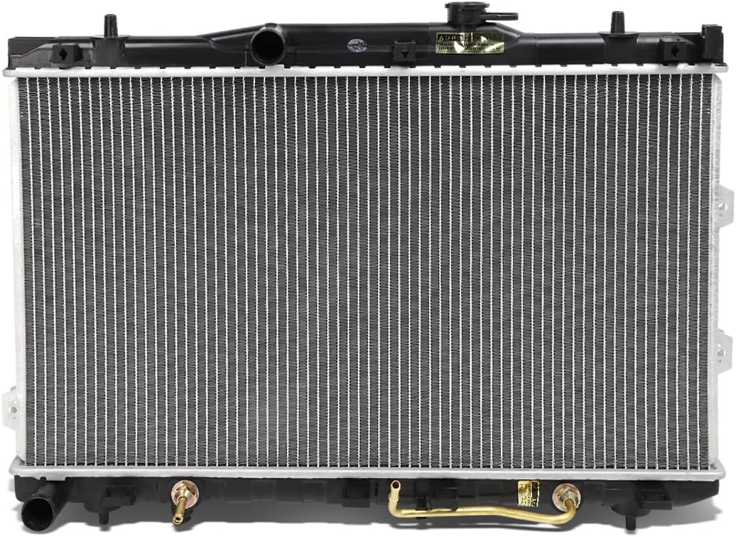DNA Motoring OEM-RA-2784 OE Style Radiator Compatible with 04-09 Spectra 2.0L/05-09 Spectra5 2.0L,26-5/16" W X 14-3/4" H X 5/8" D,1-5/16" Inlet / 1-5/16" Outlet