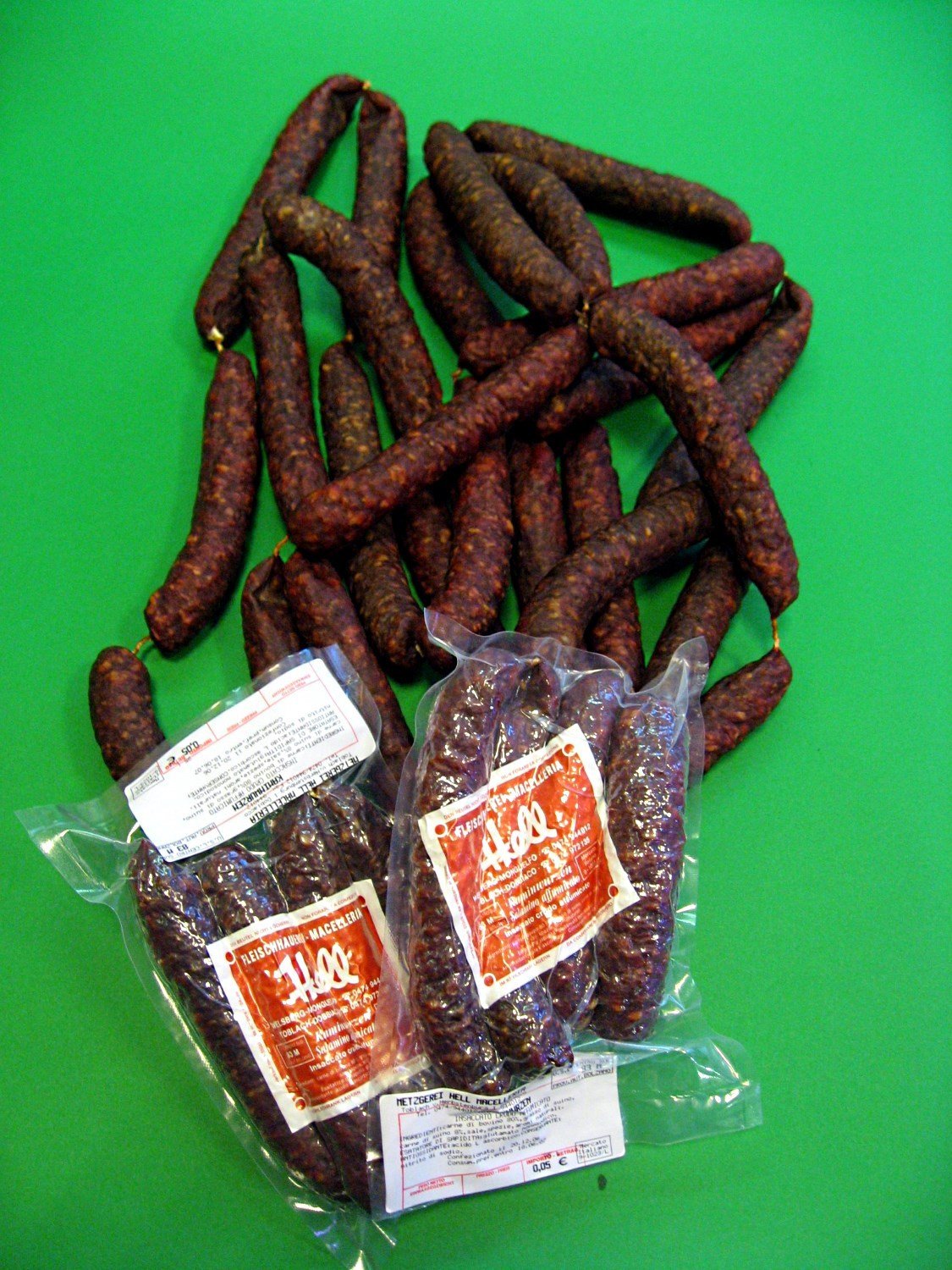 Kaminwurzen geräuchert ca. 1 kg. - Metzgerei Hell