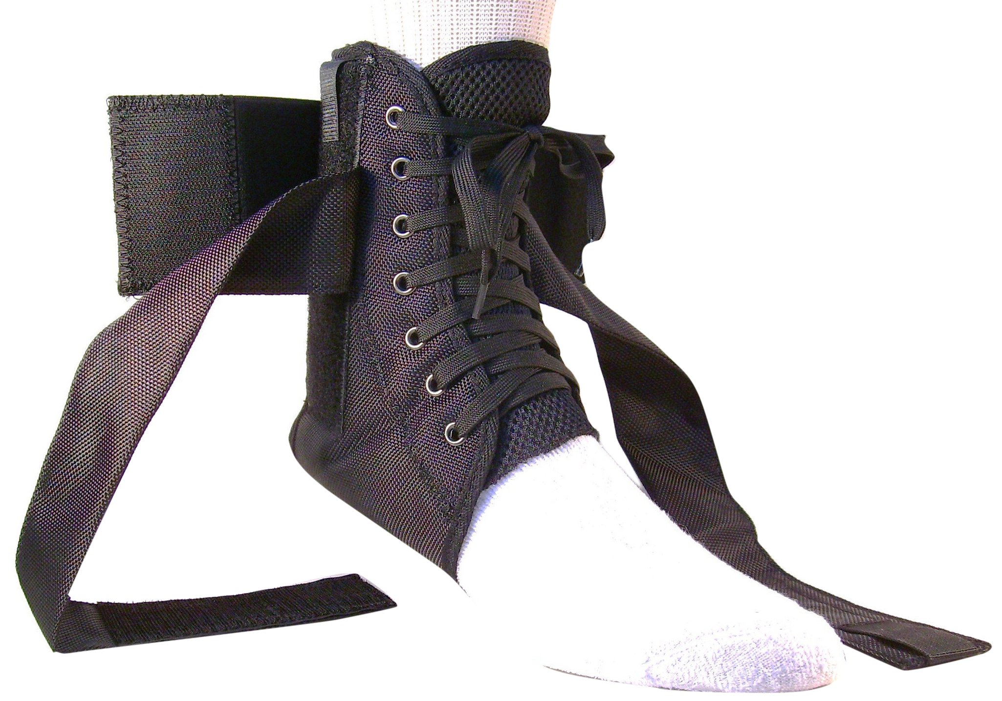 FLEXIBRACE4 in 1 Ankle Brace Support Guard (Medium)