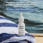 Three Ships - Jelly Drops Serum + Radiance Cream Sachet Bundle | Cruelty-Free, Vegan, Paraben-Free, Sensitive Skin Safe (1 fl oz | 30 mL)