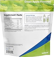 Vista 5 de Nutricost Complejo de Electrolitos, sabor a manzana verde, 40 sobres - Complejo de hidratación avanzada
