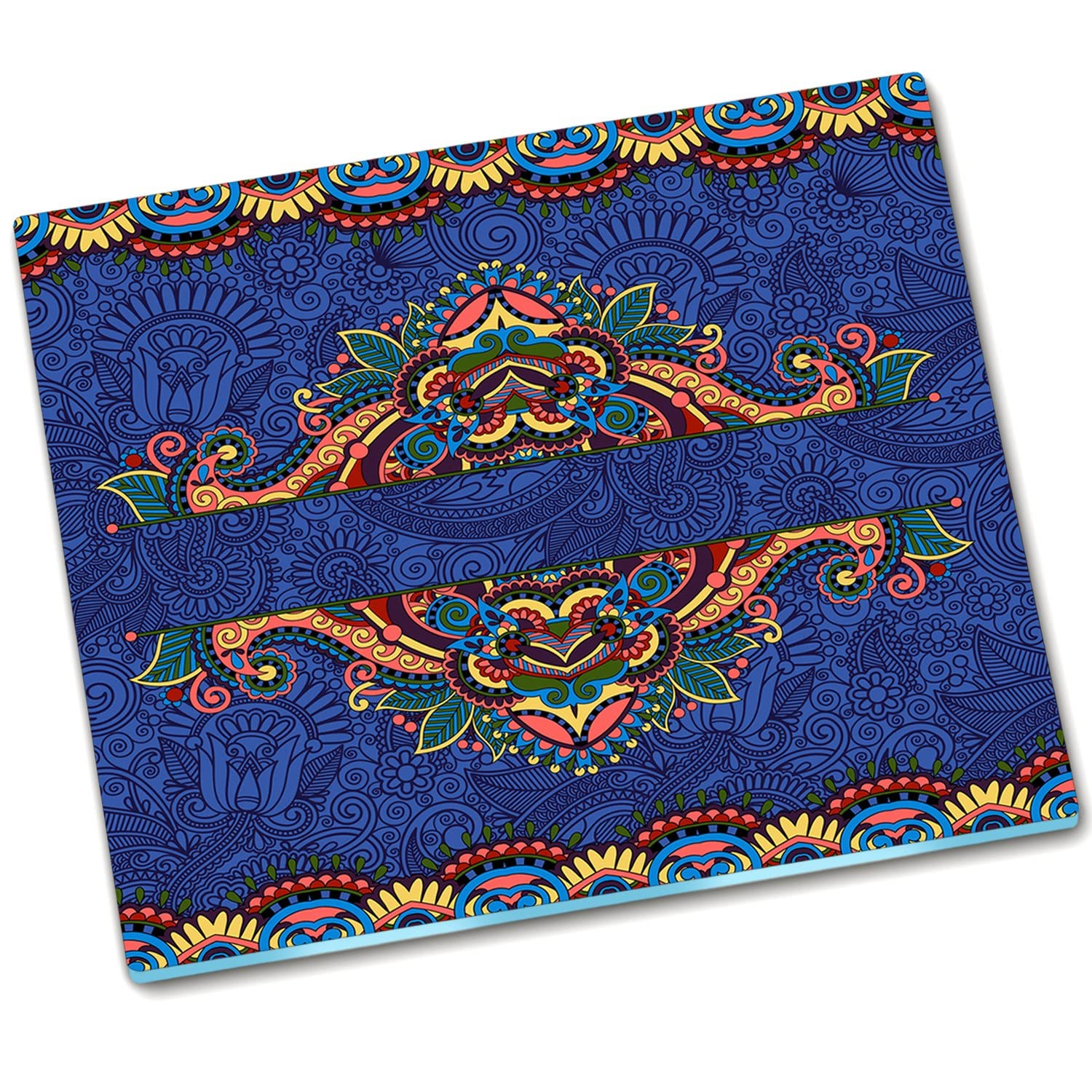 Plaque de couverture de poêle 60x52 cm pour protéger et décorer votre cuisine