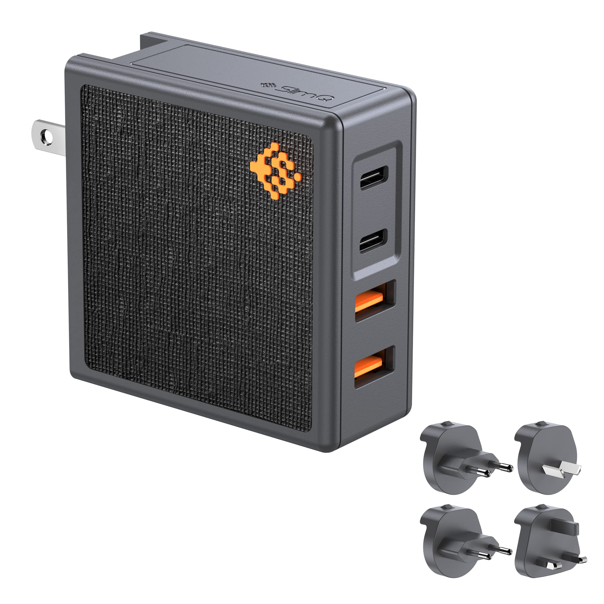 Caricatore USB C Multiplo, Stazione di Ricarica da 6 Porte, Caricatore
