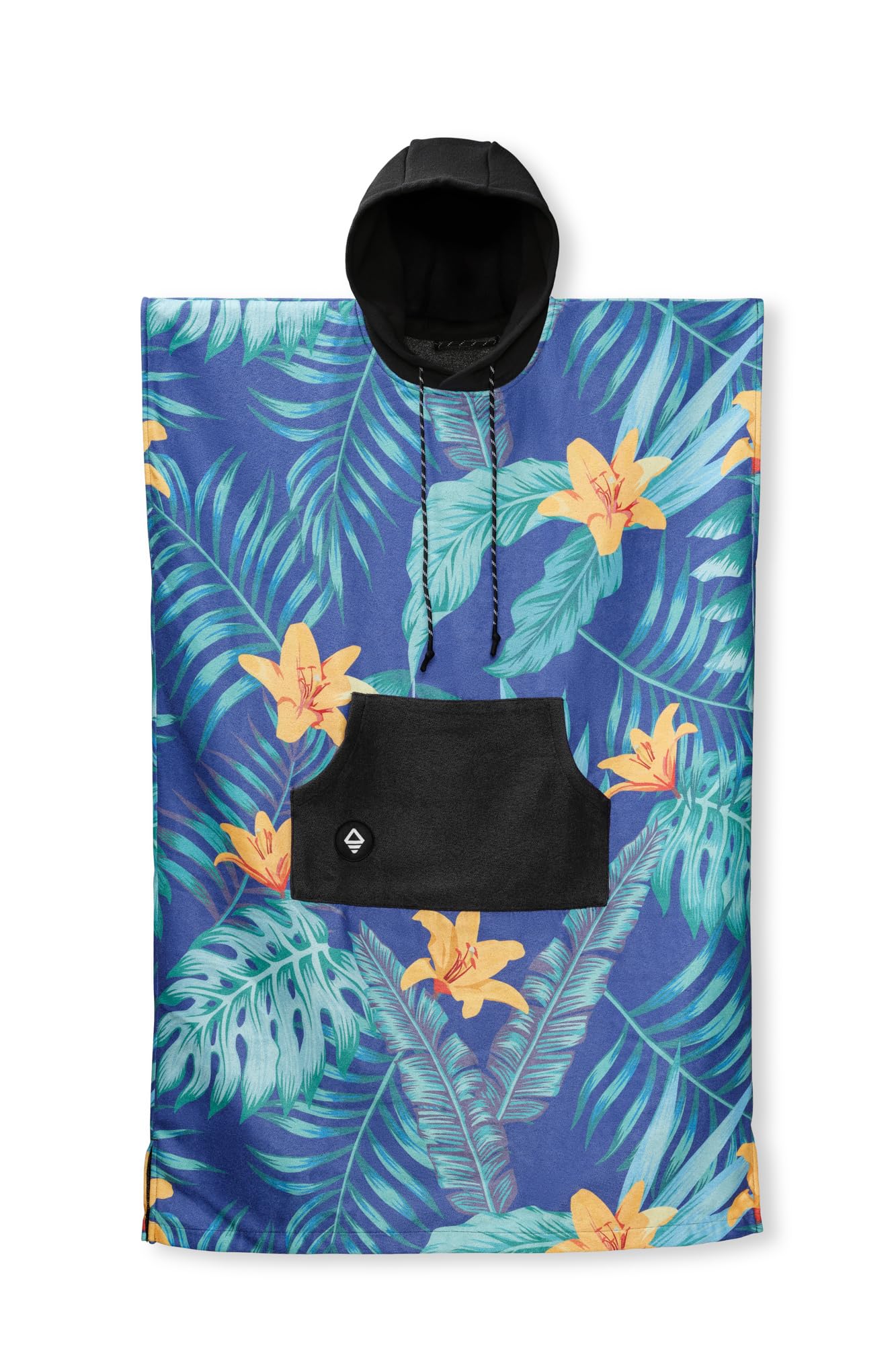 Nomadix Changing Poncho - Quick Dry &amp; Absorbent Hooded Surf &amp; Swim Poncho - Sewn Sides for Private Changing - Front Pocket Storage - Made from Post-Consumer Recycled Materials