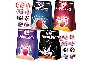24 Bowling Party Favor Bags for Kids Birthday Bowling Party Favors for...