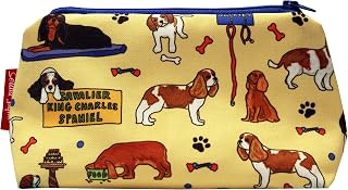 Selina-Jayne Cavalier King Charles Dog Cosmetic Bag Limited Edition